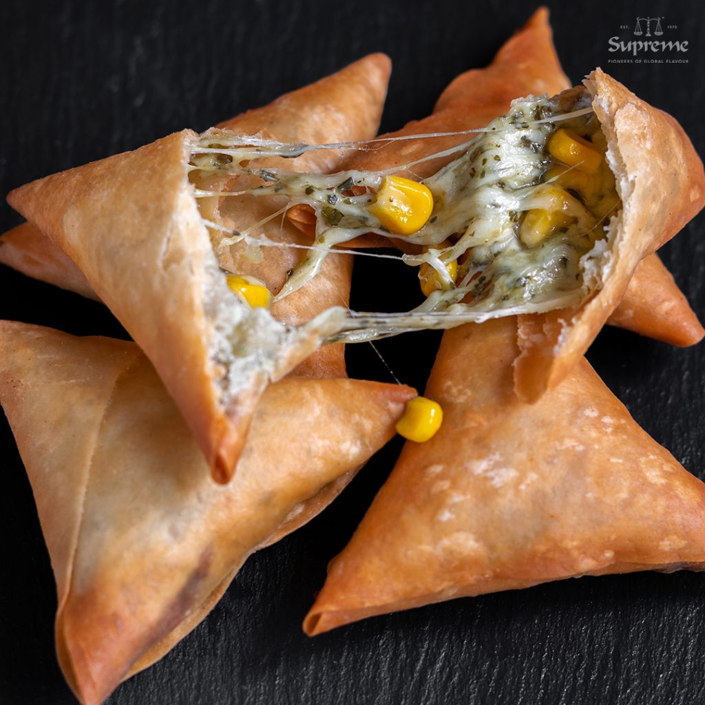 Cheesy Mint Samosas Supreme Ingredients ⚖️