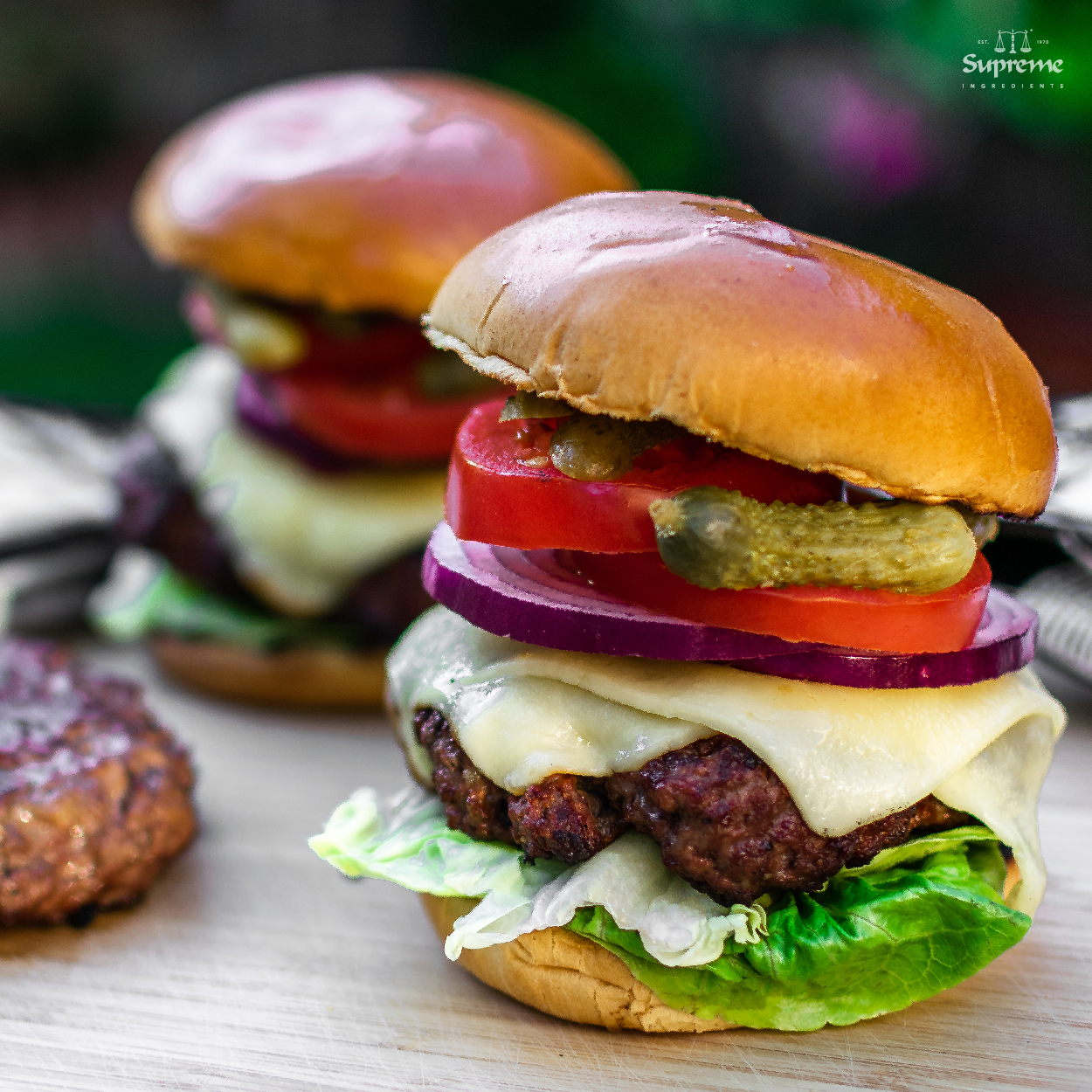 BBQ Beef Burgers Supreme Ingredients ⚖️