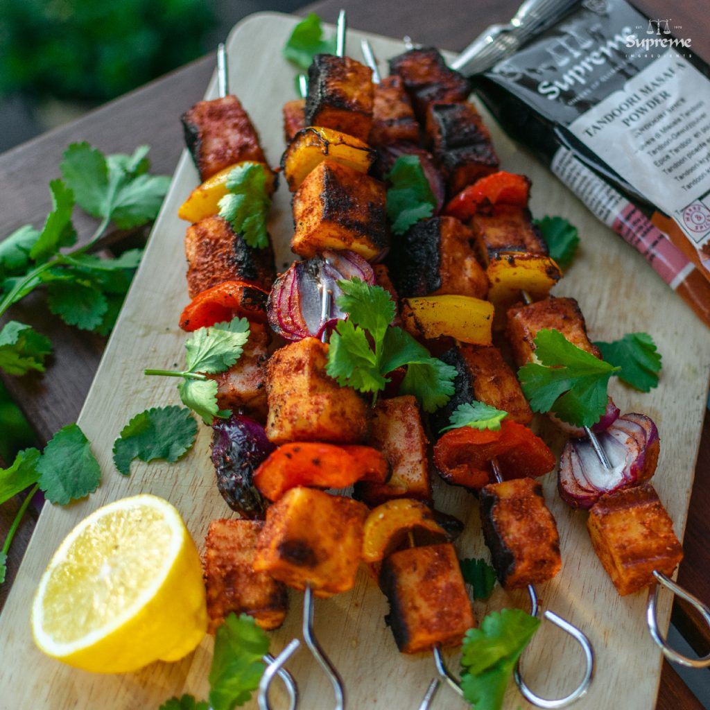 BBQ Tandoori Paneer Skewers Supreme Ingredients ⚖️