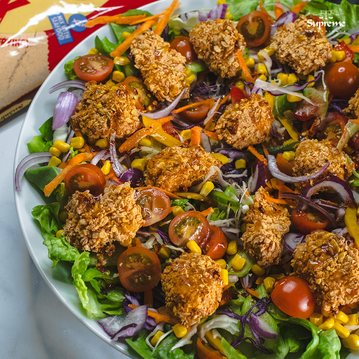 Crispy Chicken Salad - Supreme Ingredients